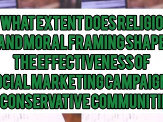 To What Extent Does Religious And Moral Framing Shape The Effectiveness Of Social Marketing Campaigns In Conservative Communities